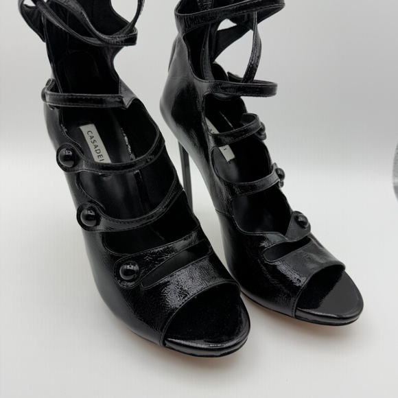 CASADEI BLADE STRAPPY PUMPS BOOTIES 41 NEW!!!! - Picture 5 of 10